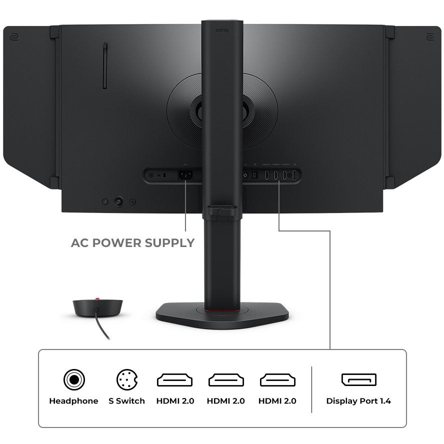 BenQ 62.2cm ZOWIE XL2566X+ 16:9 HDMI/DP black Full-HD