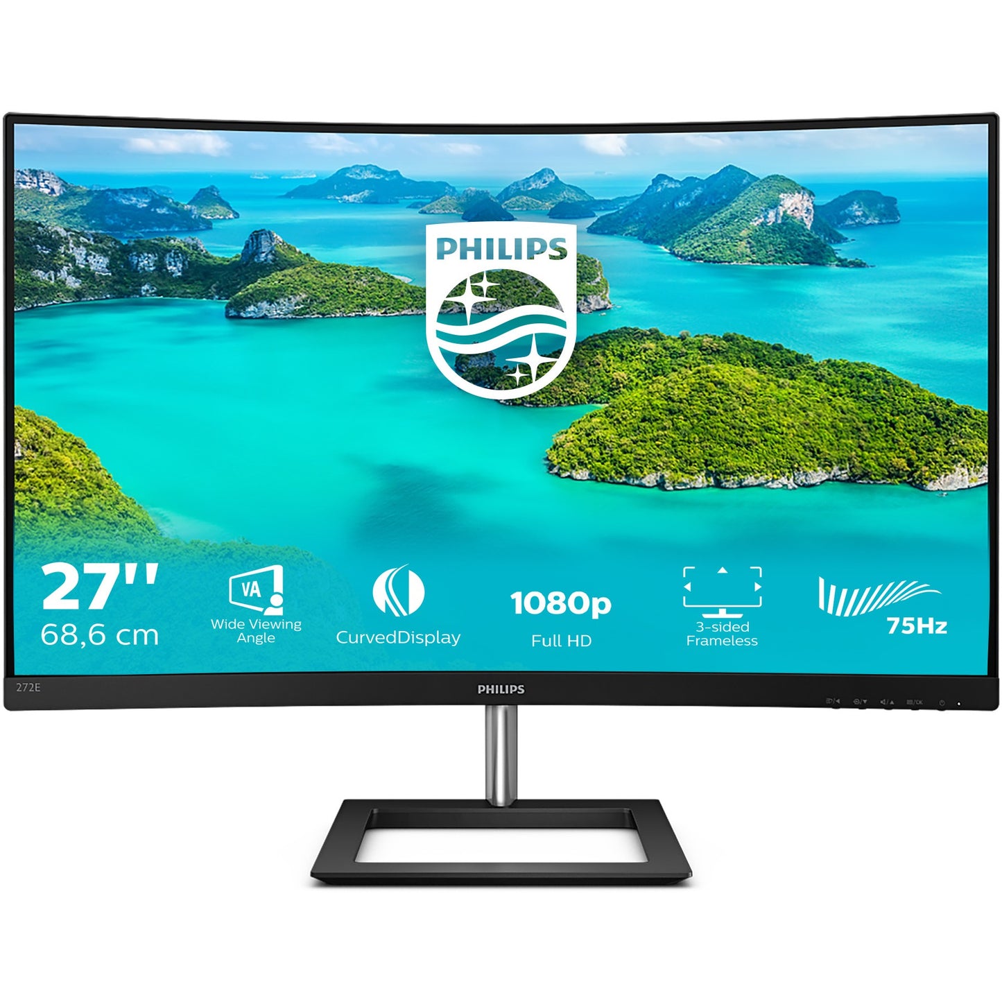 Philips 68,5 cm (27,0") 272E1CA 16:09 HDMI+DP VA