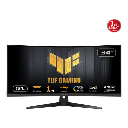 ASUS TUF Gaming VG34VQ3B 86.7cm (21:9) UWQHD HDMI DP