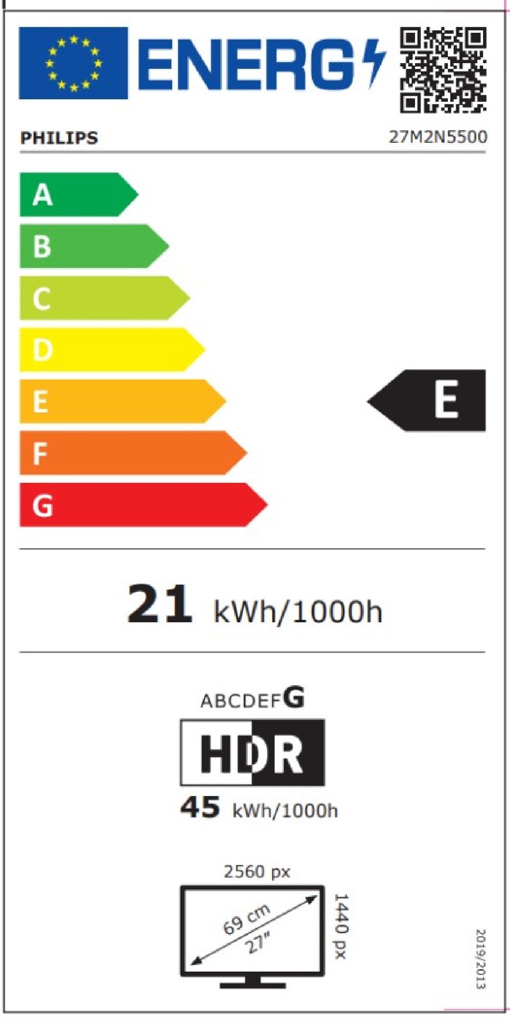 Philips 68.5cm (27.0") 27M2N5500 16:09 2xHDMI+DP IPS bl/gr retail