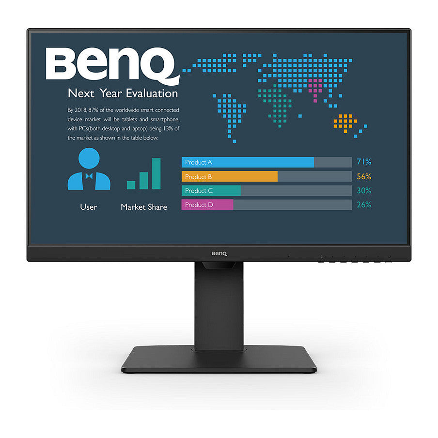 69cm/27" (1920x1080) BenQ BL2786TC 16:9 FHD IPS 5ms 100Hz HDMI DP USB-C Speaker Pivot Black