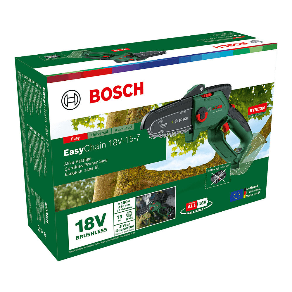 Bosch EasyChain 18V-15-7 solo Akku-Baumsäge