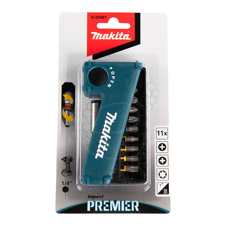 Makita Torsion Bitset 11tlg