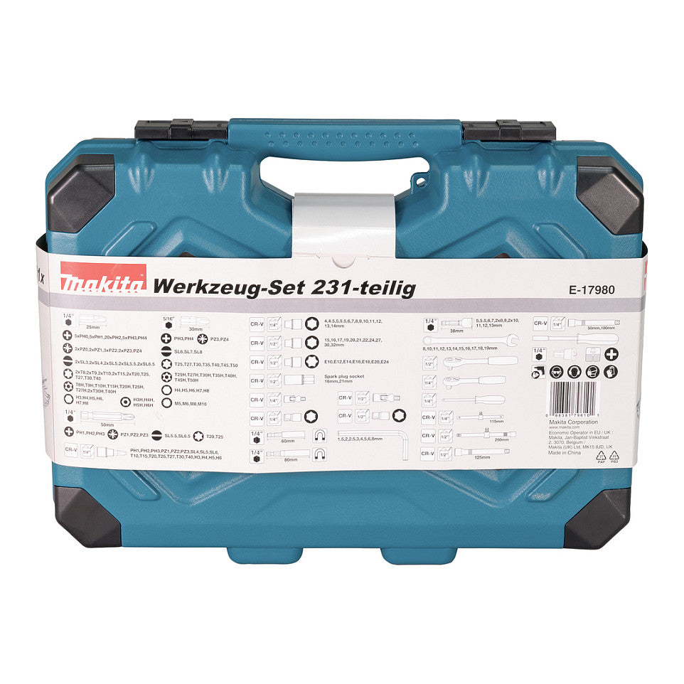 Makita Werkzeug-Set 231-tlg.