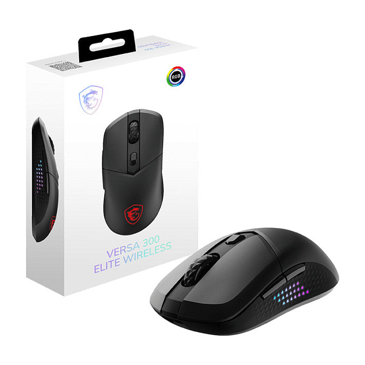 MSI VERSA 300 Elite W WIRELESS Gaming Maus