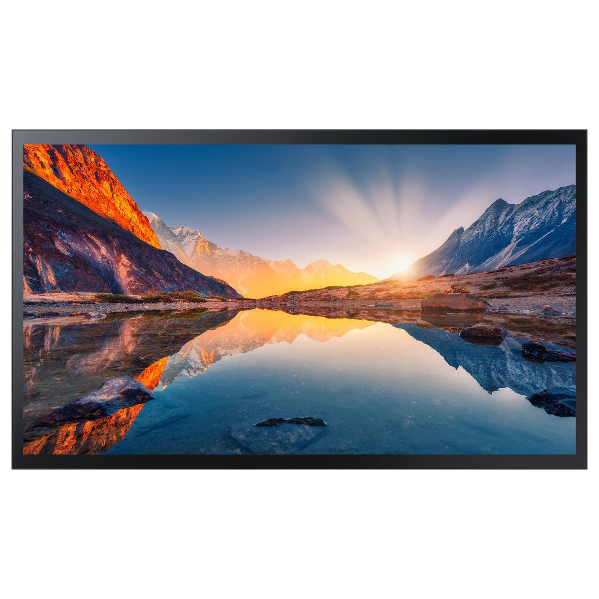 138cm/55" (3840x2160) Samsung Smart Signage QM55B-T 16:9 4K UHD VA 24/7 Tizen HDMI Touch DP USB WIFI Bluetooth Black