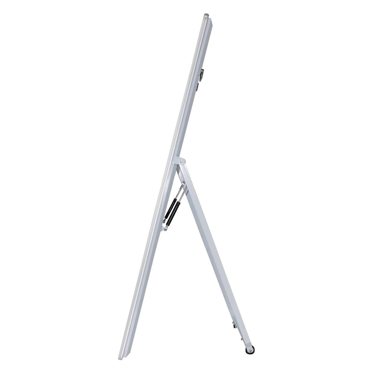 Allnet Standdisplay 43 Zoll Aufsteller mit Laufrollen. 700 Nits. HDMI. Farbe weiß