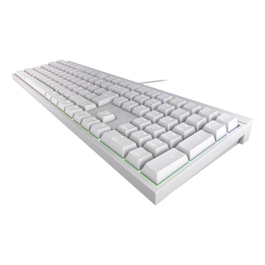 Cherry TAS MX 2.0S RGB Corded DE-Layout weiß MX BROWN