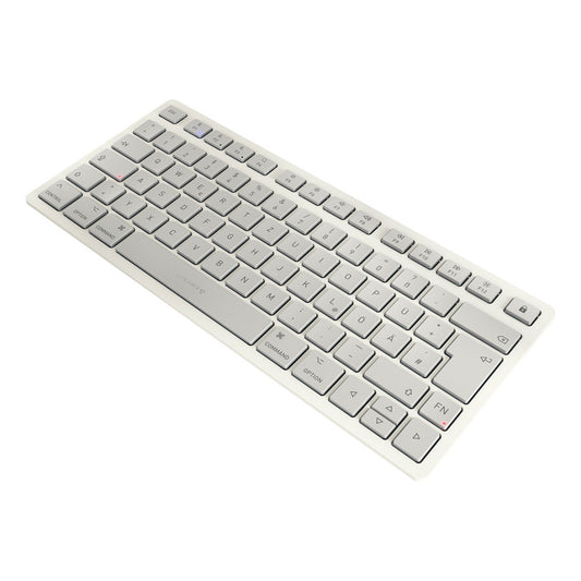 Cherry TAS KW 7100 MINI BT FOR MAC Wireless DE-Layout weiß