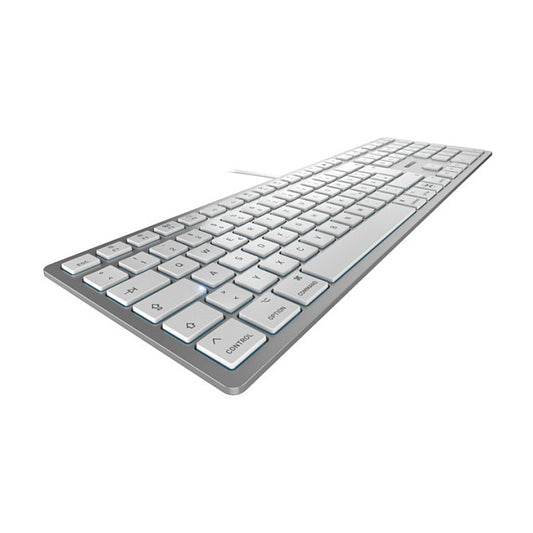 Cherry TAS KC 6000 C FOR MAC Corded DE-Layout silver/white