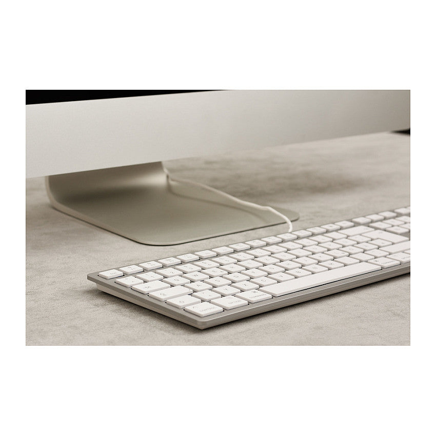 Cherry TAS KC 6000 C FOR MAC Corded DE-Layout silver/white