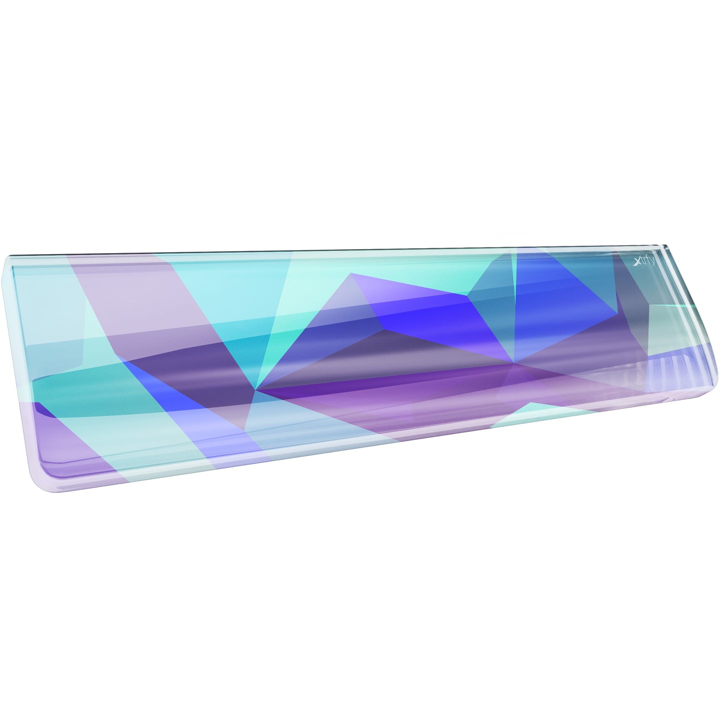 CHERRY Xtrfy ZUB WR5 Compact Resin Handgelenkauflage, Litus Blue
