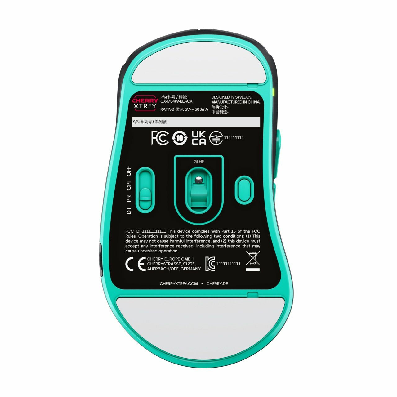 CHERRY XTRFY M64 Wireless. Black Wireless Maus