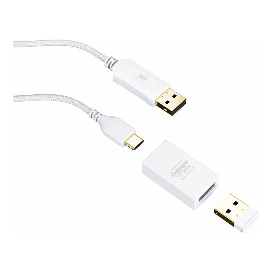 Cherry XTRFY M68 Wireless. WHITE Wireless Maus