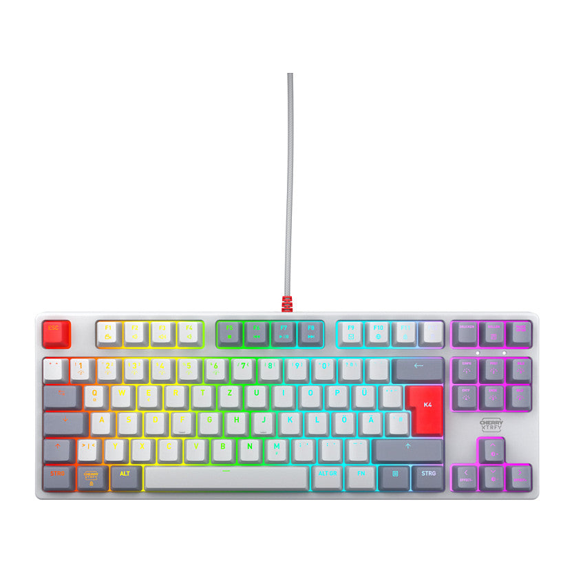 Cherry XTRFY K4V2 TKL keyboard. retro