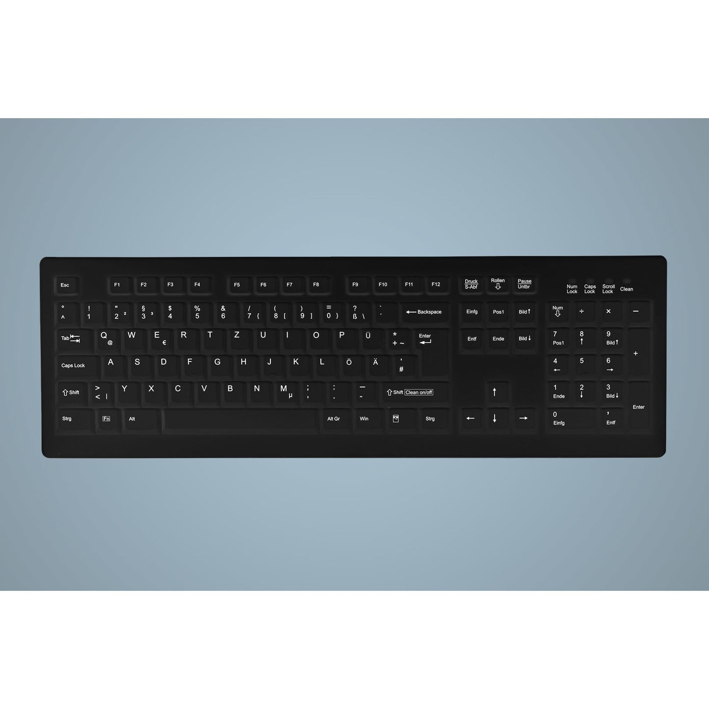 CHERRY ACTIVE KEY MTA AK-C8100 Corded DE-Layout schwarz IP68