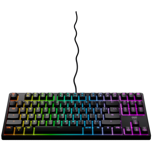 CHERRY XTRFY K4V2 TKL keyboard. black