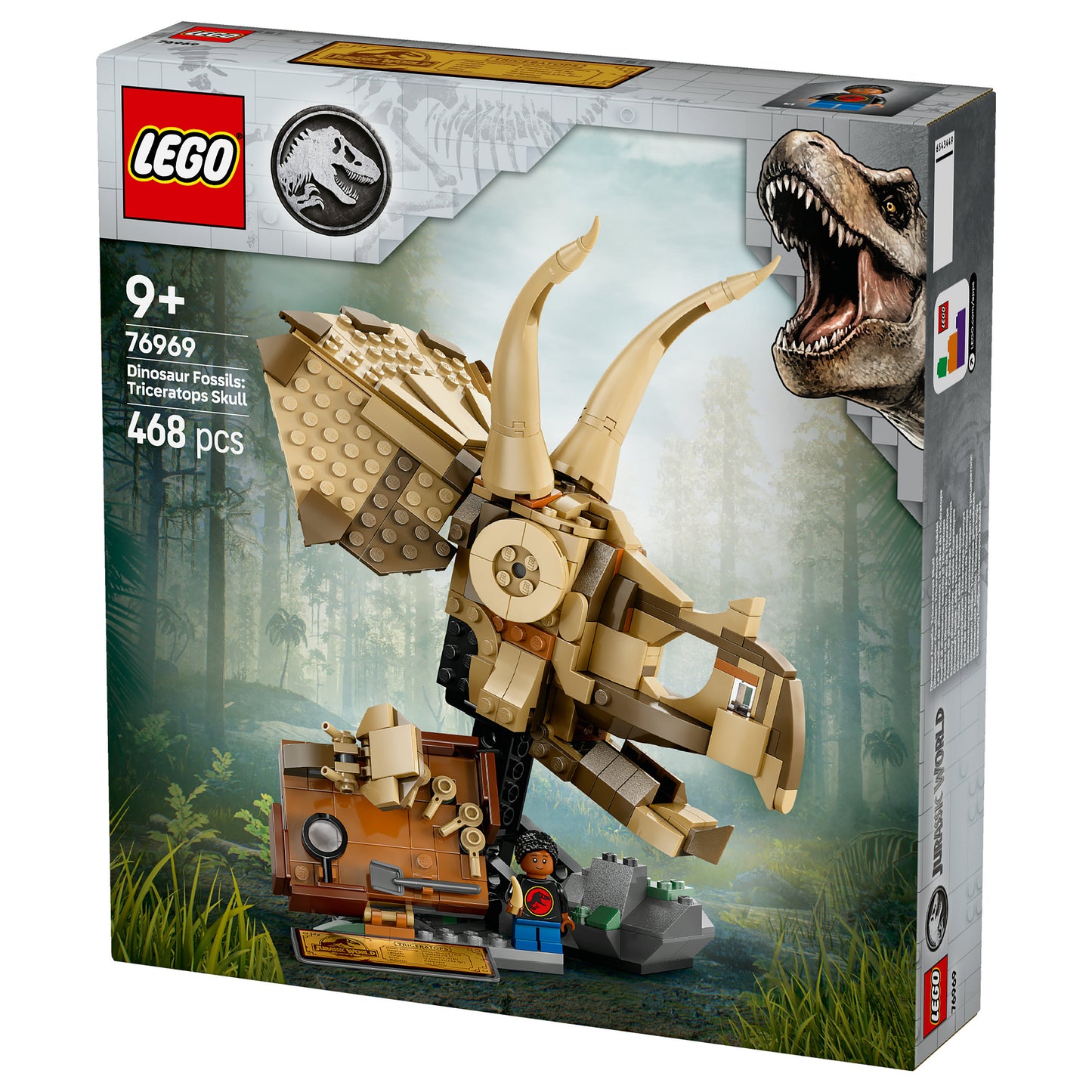 LEGO 76969 Jurassic World Dinosaurier-Fossilien: Triceratops
