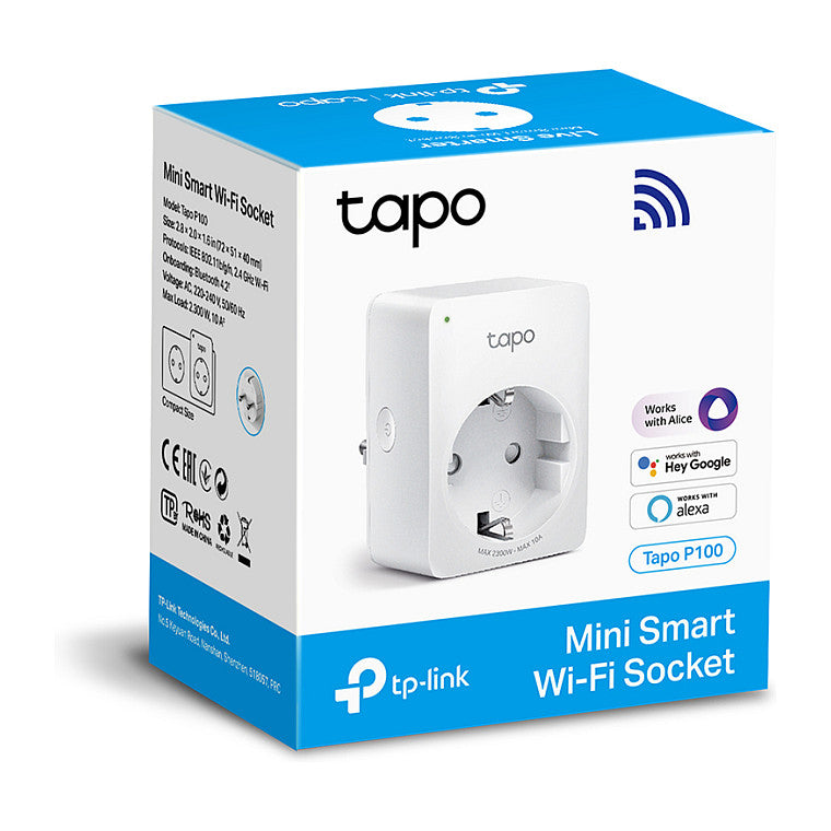 TP-Link Funksteckdosen Tapo P100 Mini Smart Wi-Fi Socket 1er