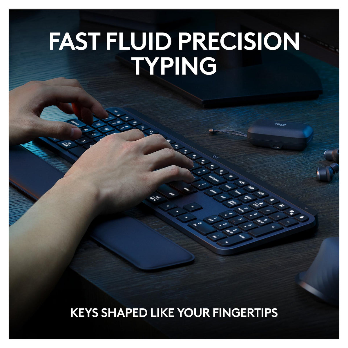 Logitech MX Keys S Combo - Graphite - US
