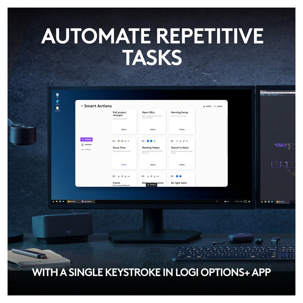 Logitech MX Keys S Combo - Graphite - US
