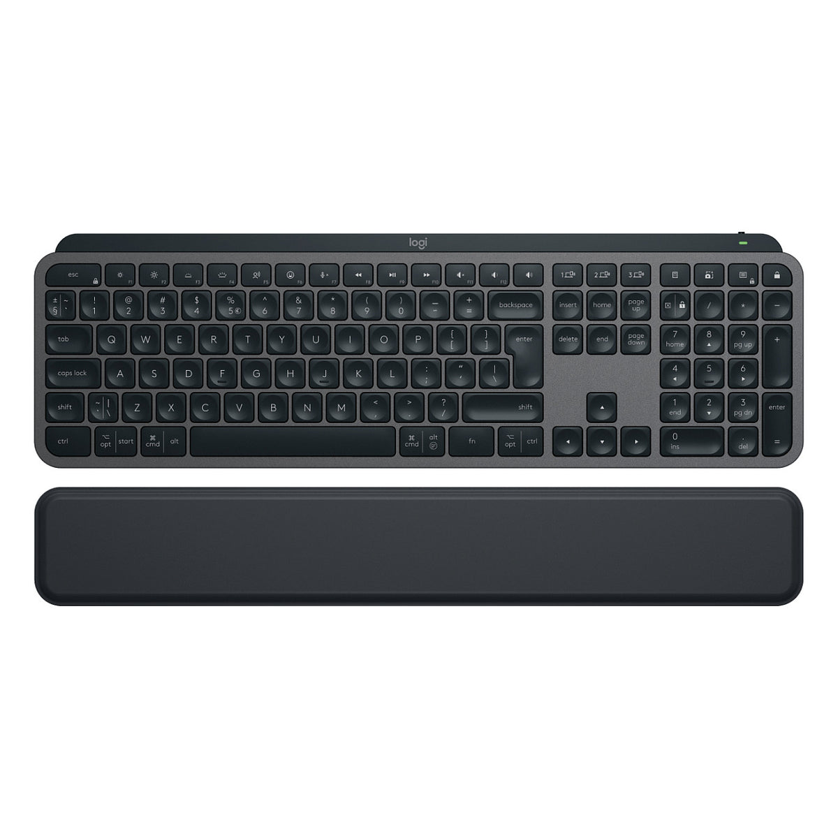 NL Logitech MX Keys S Wireless Keyboard Graphite w/PR USL