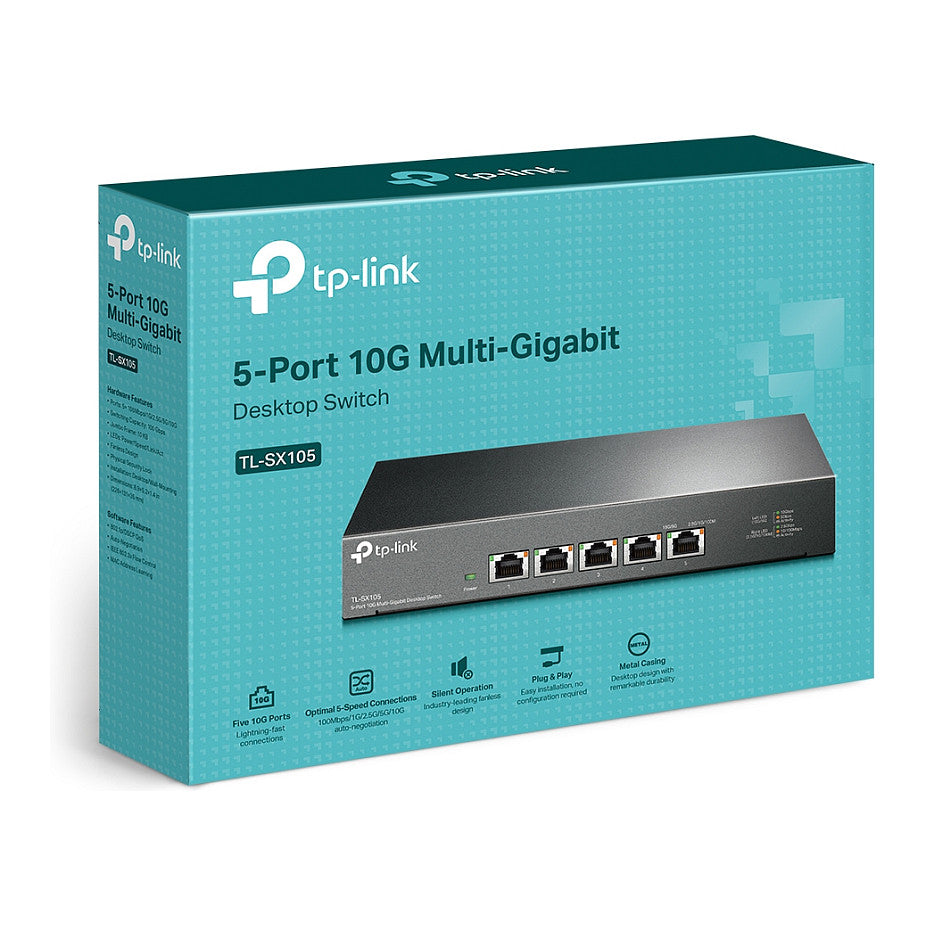 TP-Link Switch 5x 10G Multi-Gigabit TL-SX105