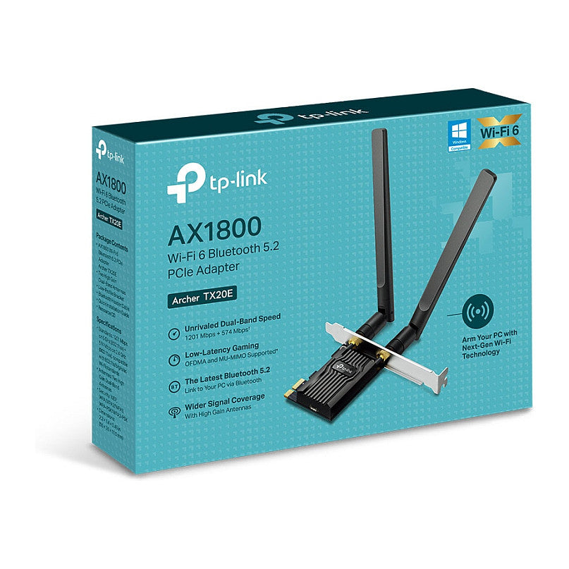 TP-Link WL-Adapter Archer TX20E (AX1800/Bluetooth Adapter)