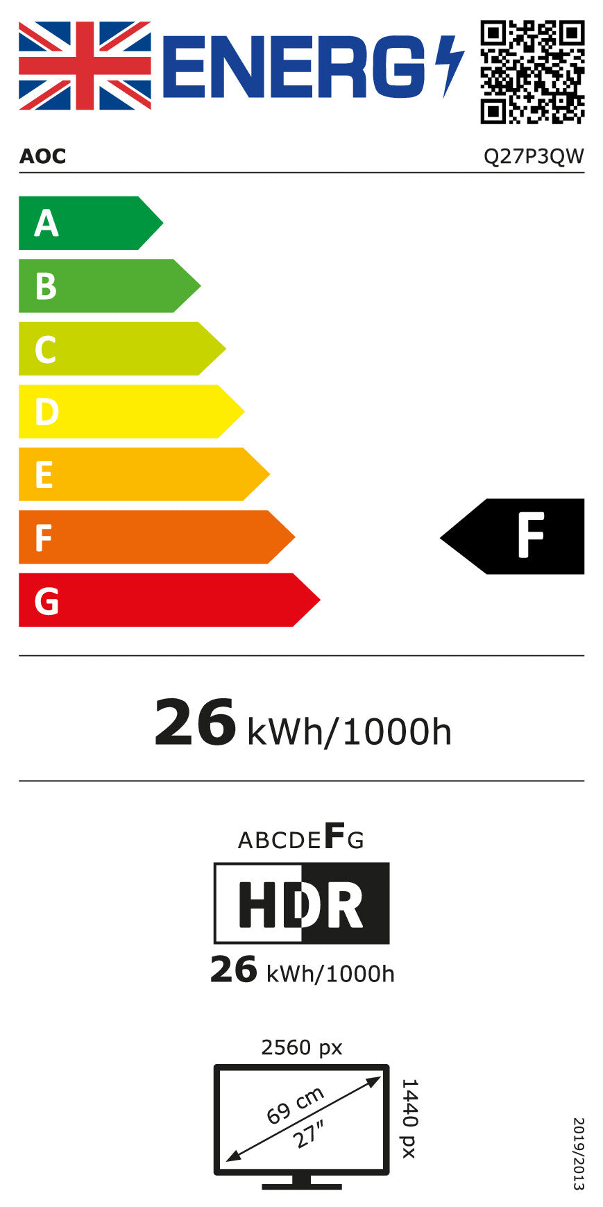 Q27P3QW 27IN 68.6CM IPS