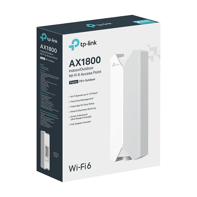 TP-Link WL-AP Access Point Festa F61-Outdoor (AX1800)