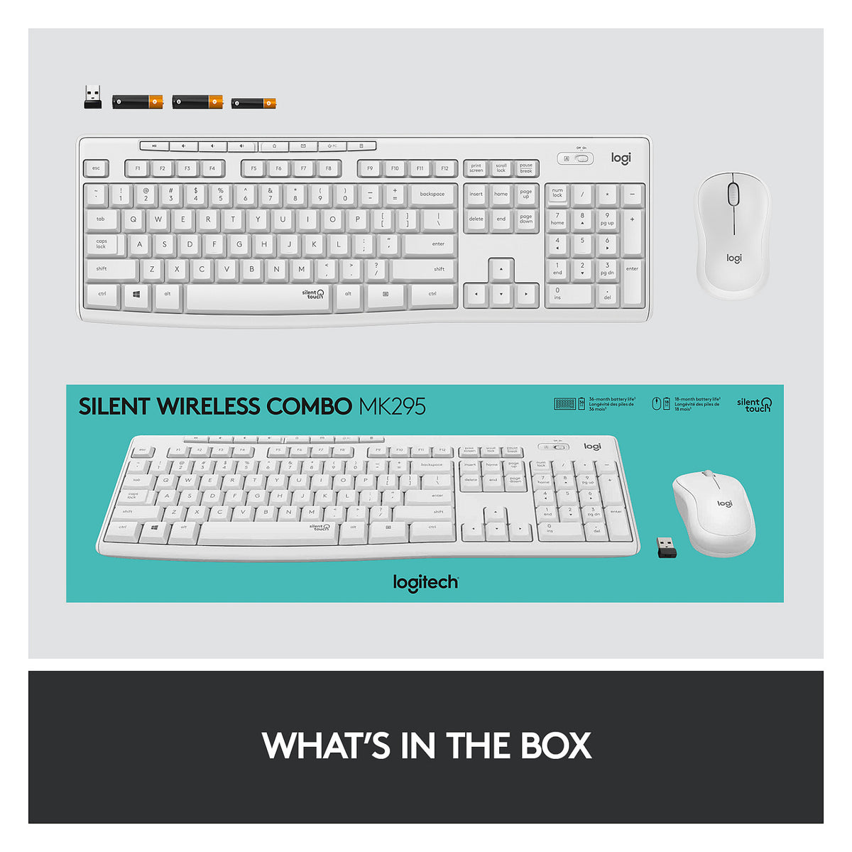 MK295 SILENT WIRELESS COMBO
