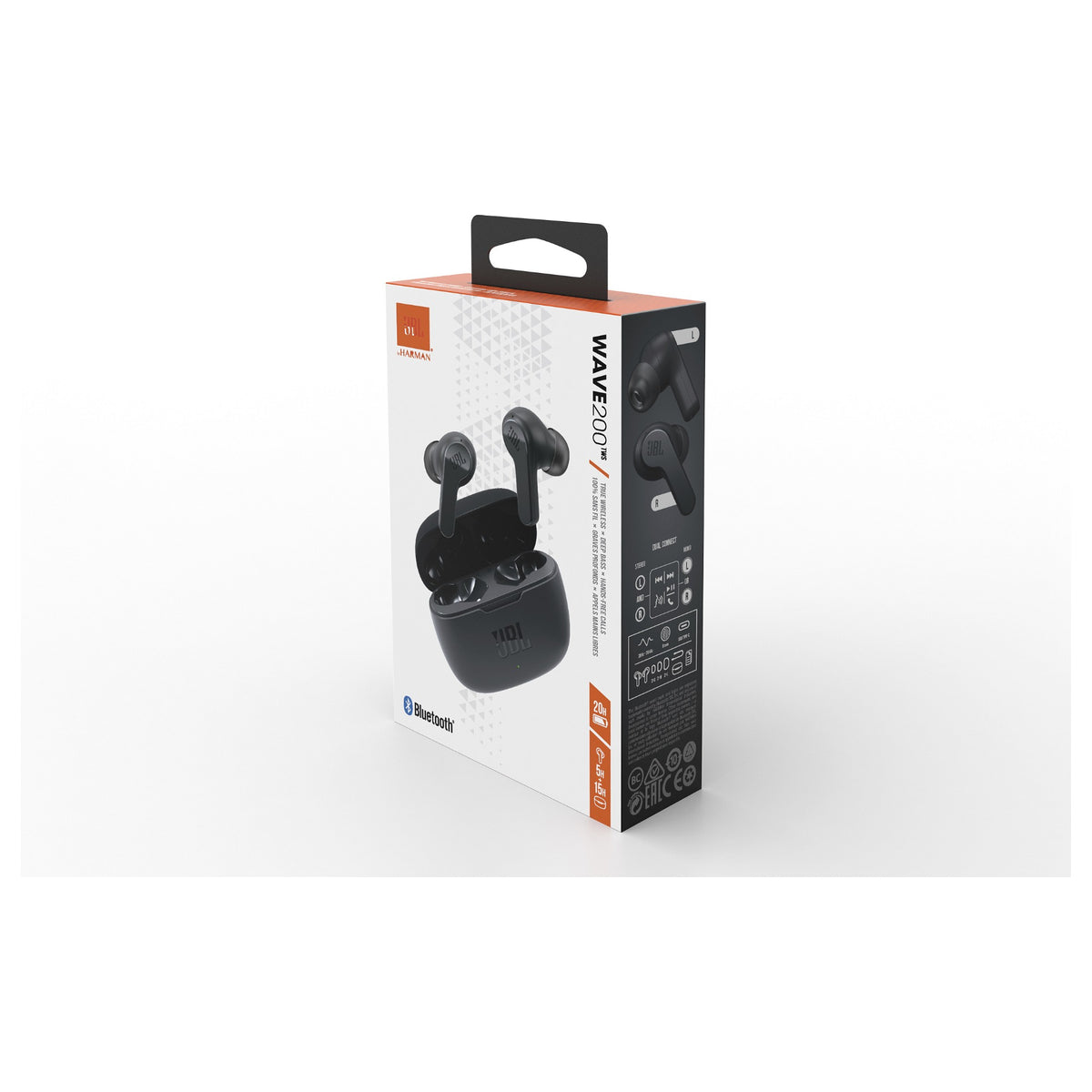 JBL Wave 200TWS Wireless In-Ear Headphones black