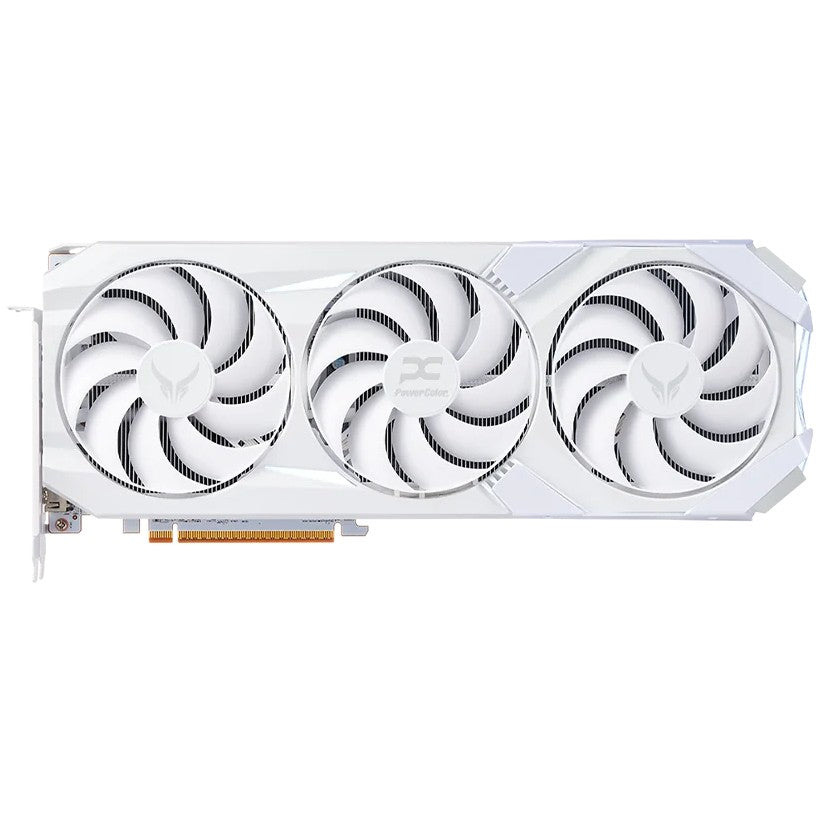 RX 9070 XT 16GB PowerColor Radeon Red Devil Spectral GDDR6 3 Fan white