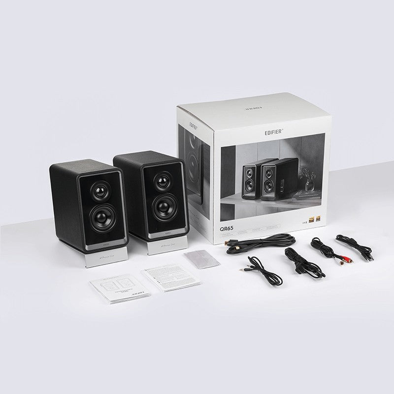 Edifier QR65 Aktive Design-Lautsprecher. RGB. 70Watt schwarz retail