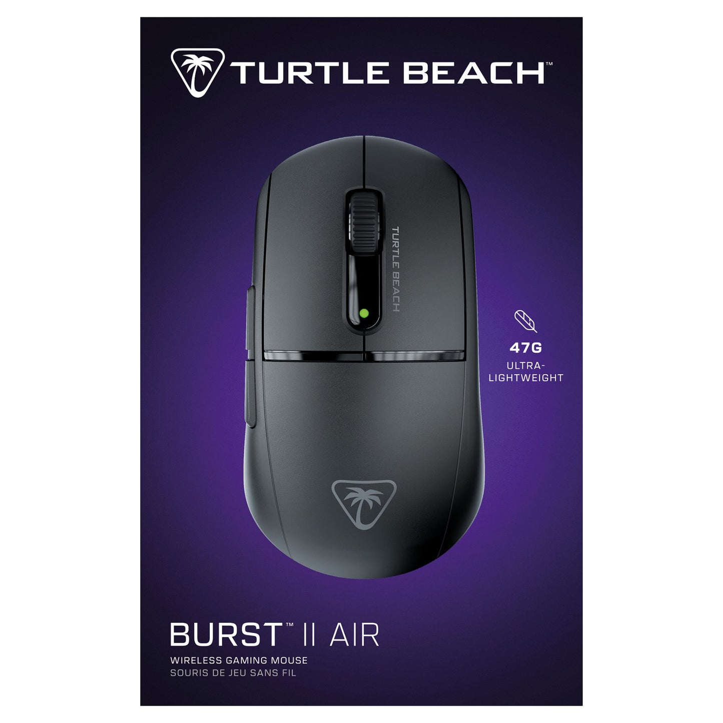 Turtle Beach Burst II Air Gaming-Maus. Schwarz