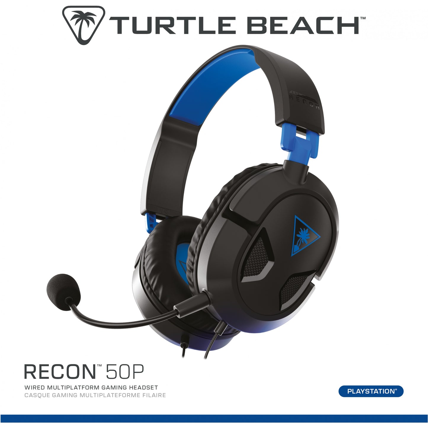 Turtle Beach Recon 50P Schwarz Over-Ear Stereo Gaming-Headset