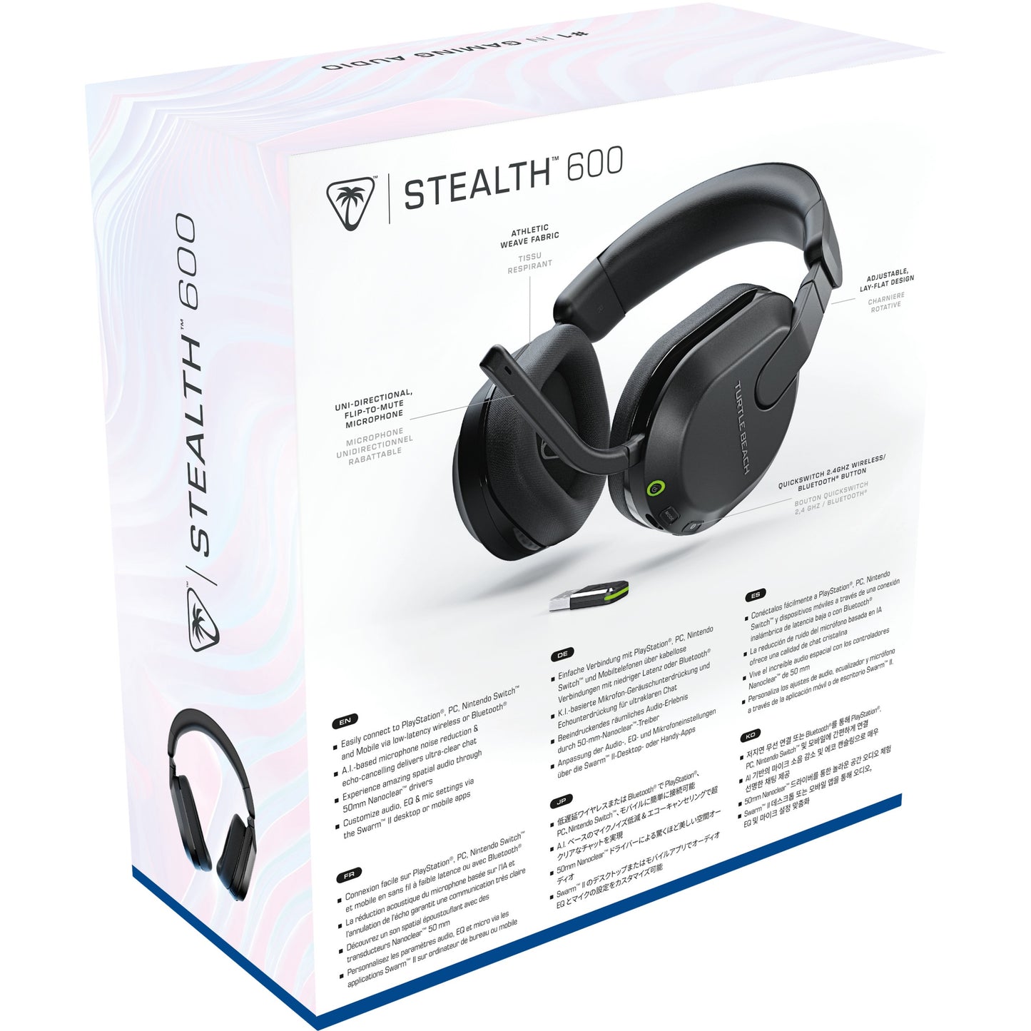 Turtle Beach Stealth 600 GEN3 PS Over-Ear Stereo Headset. Schwarz