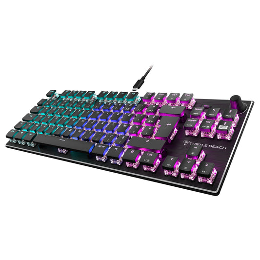 Turtle Beach Vulcan TKL AIMO Gaming-Tastatur. Red Switch
