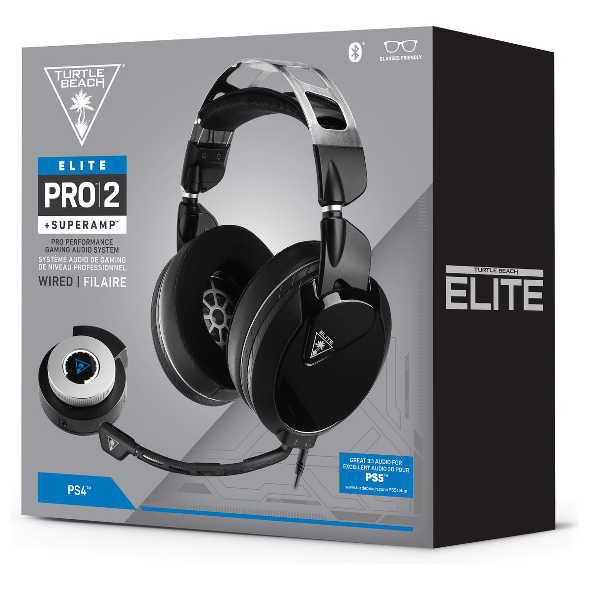 Turtle Beach Set Elite Pro 2 + Super Amp Set. schwarz