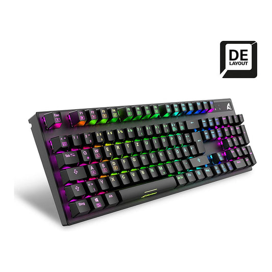 Sharkoon Gaming Tastatur Skiller SGK20 schwarz-braun DE