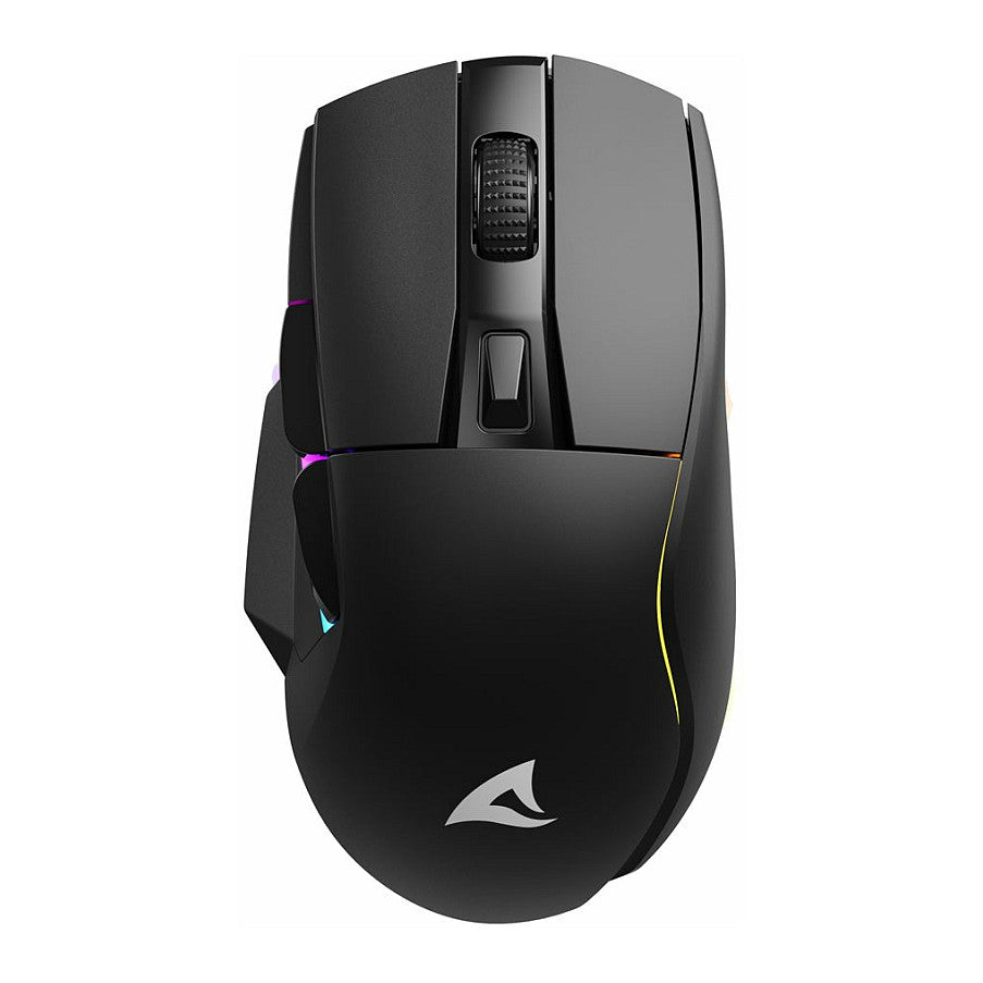 Sharkoon Maus Shark SGM50W Optisch 6 Tasten 6.400 DPI schw