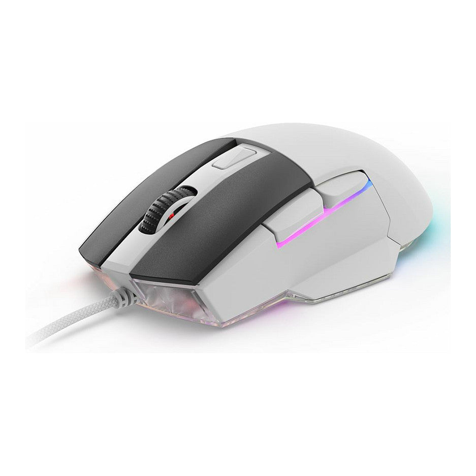 Sharkoon Maus Shark SGM35 Optisch 6 Tasten 6.400 DPI weiß