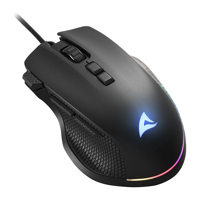 Sharkoon Maus Shark Force 3 Optisch 8 Tasten 12.800DPI schw
