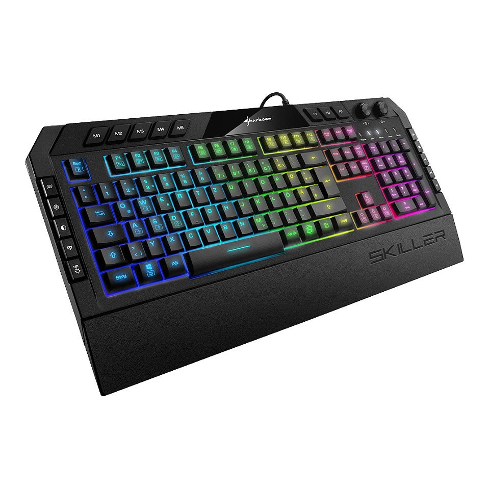 Sharkoon Gaming Tastatur Skiller SGK5 schwarz DE