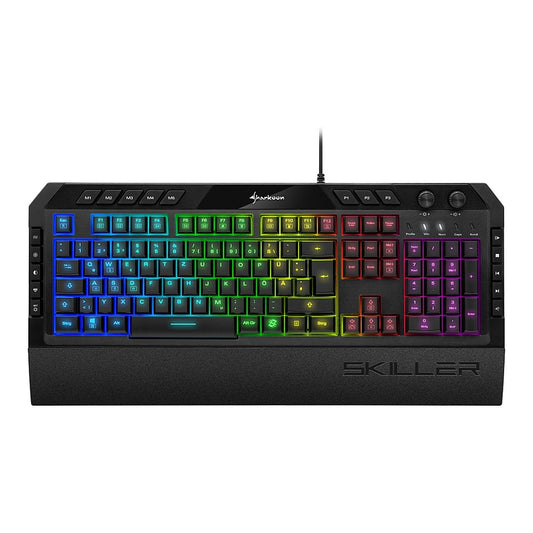 Sharkoon Gaming Tastatur Skiller SGK5 schwarz DE