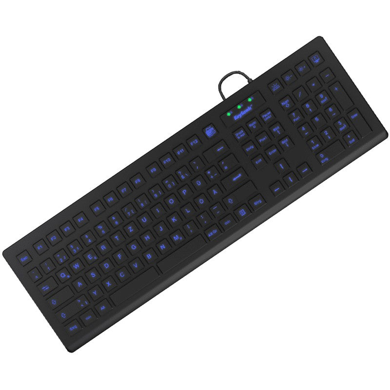KeySonic KSK-8031INEL-B (DE) Industrietastatur 105T bl