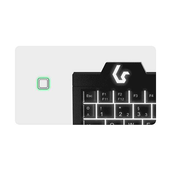 KeySonic KSK-3210ELU (DE) Super-Mini Touchpad schwarz