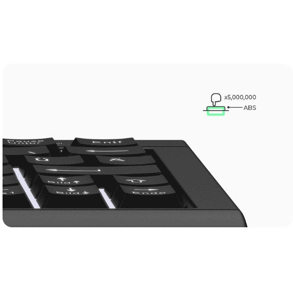 KeySonic KSK-3010ELC (DE) Super-Mini Backlight schwarz