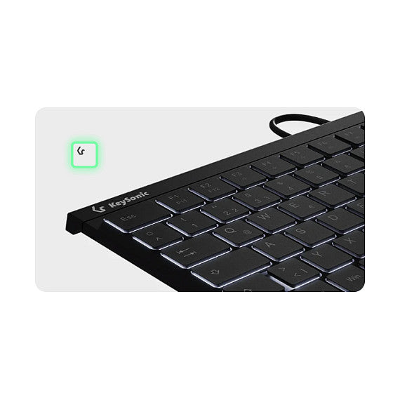 KeySonic KSK-5211ELU (DE) Mini Touchpad schwarz