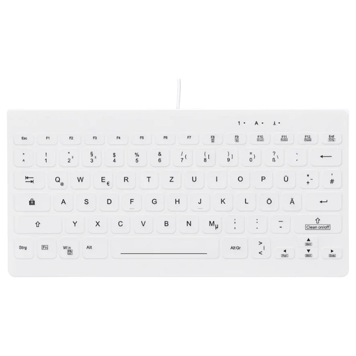 Cherry AKTIVE KEY Hygiene Mini Ultraflat Notebook Style